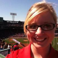 Self Portrait during the 2013 Opening Day ceremony. @RedSoxChach photo